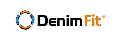 logo denim fit