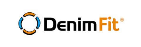 logo denim fit