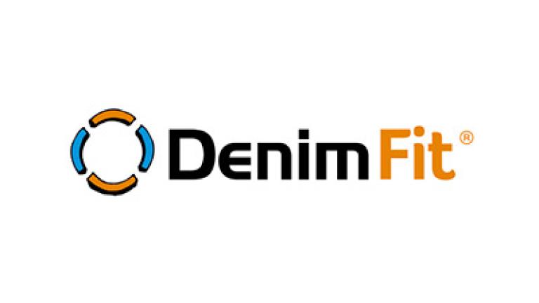 logo denim fit